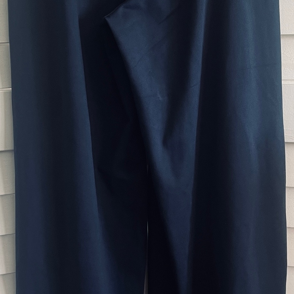 Gilly Hicks Pants Wide Leg Active Recharge Mid Rise Navy Blue Size Small NWOT - Picture 4 of 6